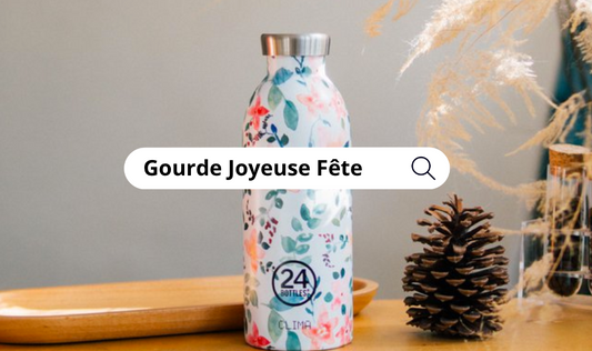 Gourde isotherme 24 Bottles élégante pour maman