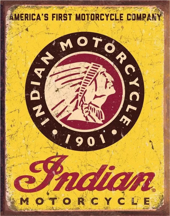 Plaque Indian Motorcycles 1901