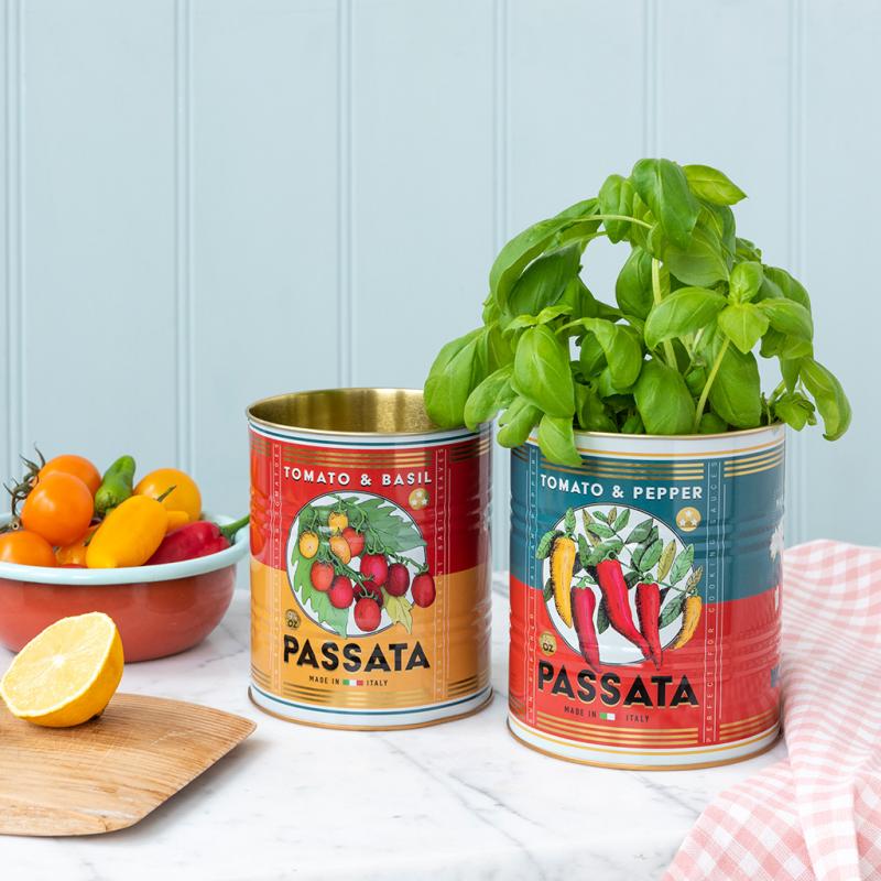 Boite rangement ou cache pots vintage PASSATA