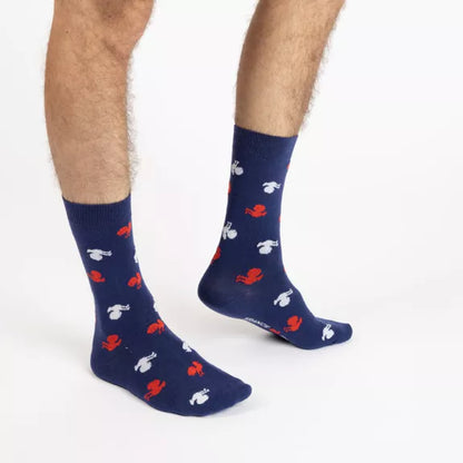 Chaussettes France Rugby - bleu