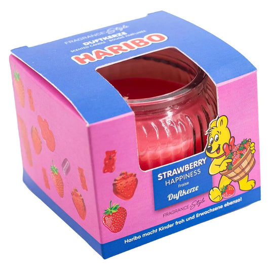 Bougie parfumée Haribo Fraise - 85g