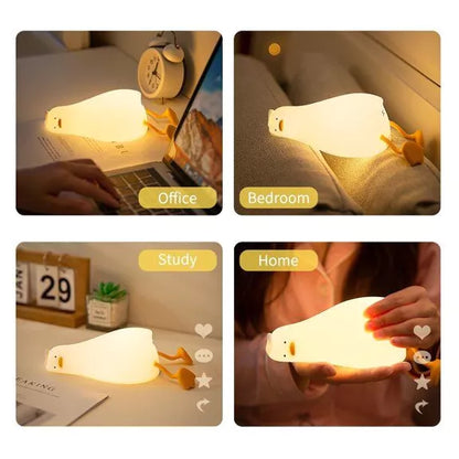 Lampe Canard en Fonction dans une Chambre d'Enfant - Lumière Apaisante et Douce