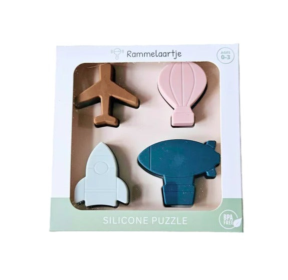 Figurines puzzle silicone - Avion