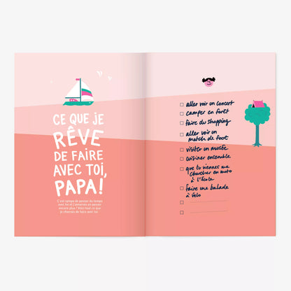 Livre à remplir à 2 - Tel père, telle fille