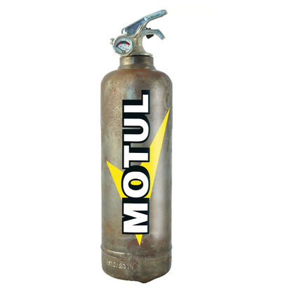 Extincteur Design Motul 1971 brut