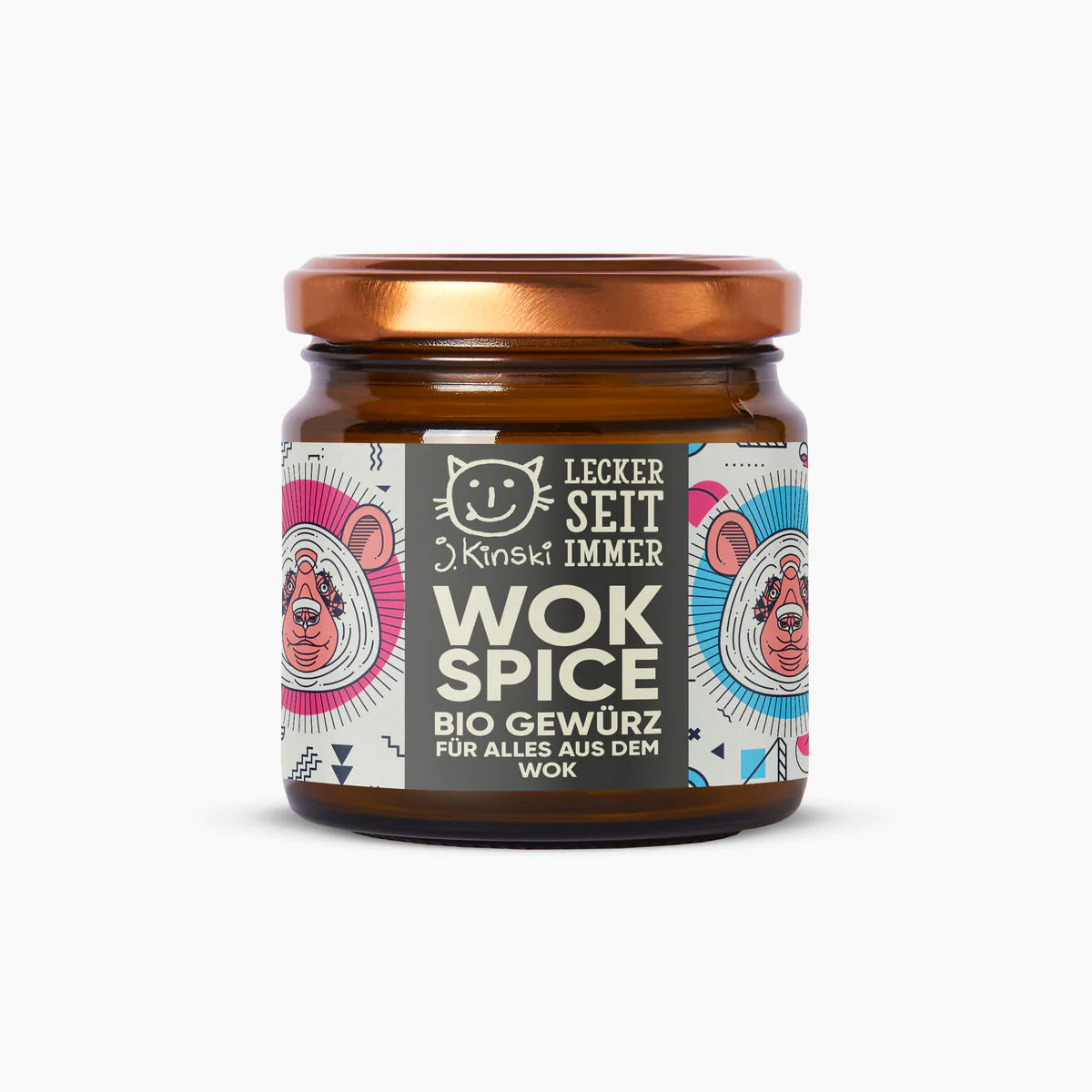 Bouteille de Wok Spice mélange d'épices bio 150g