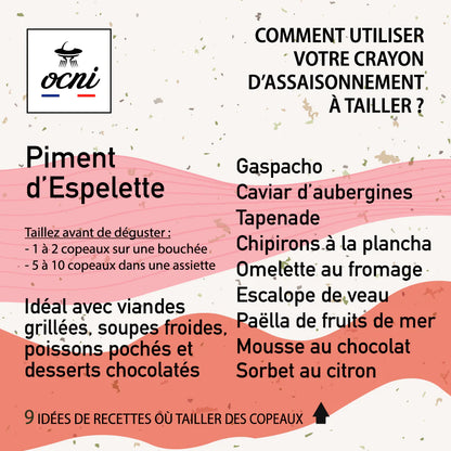 Coffrets Epicurien : Piment d'Espelette, Cèpe, Safran