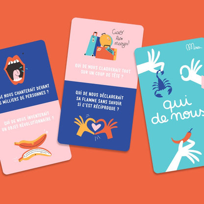 Jeu : Qui de nous... - 25 cartes pour percer à jour vos personnalités !